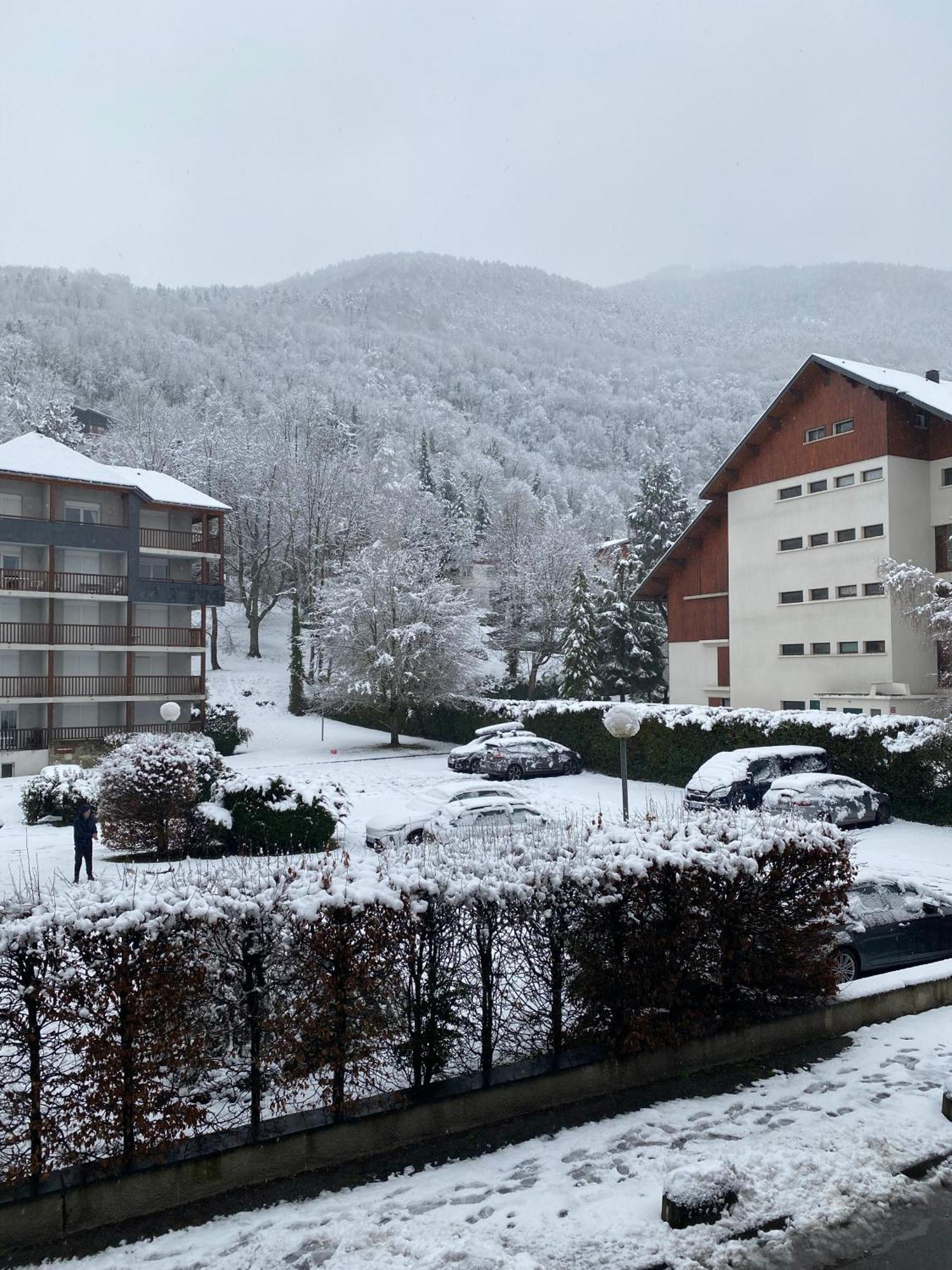 Appartement T2+Coin Nuit 6 Pers Residence De Cami Real Au Centre Du Village De Saint Lary Soulan Avec Piscine Interieure+ Sauna Et Hammam Luaran gambar