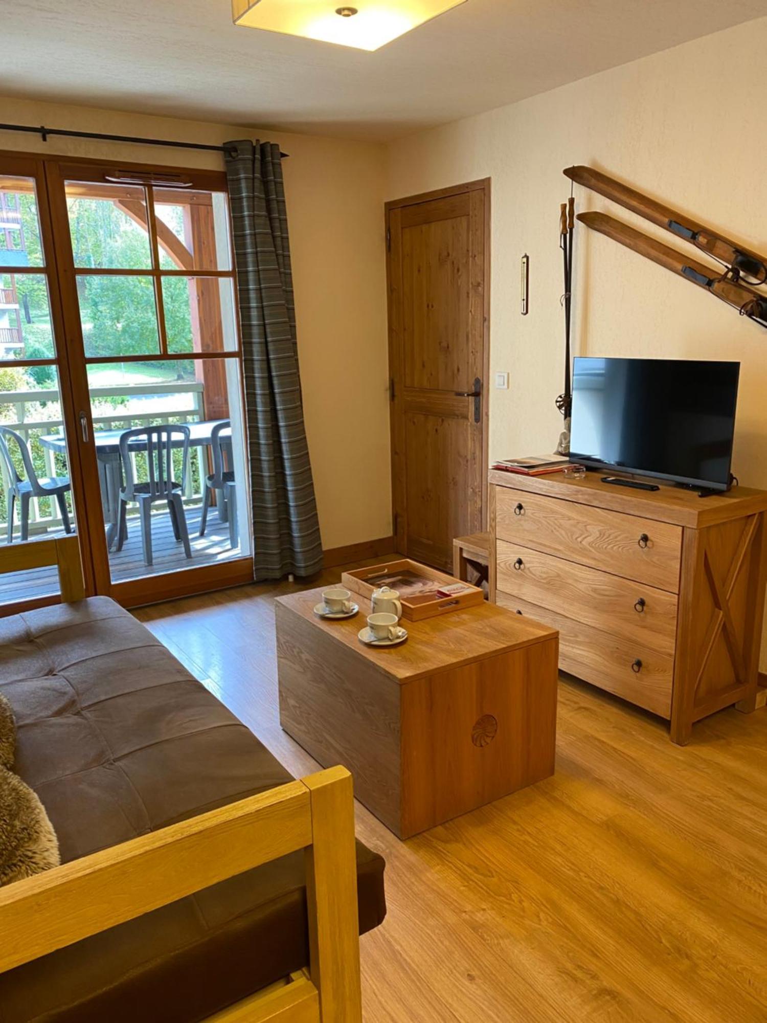 Appartement T2+Coin Nuit 6 Pers Residence De Cami Real Au Centre Du Village De Saint Lary Soulan Avec Piscine Interieure+ Sauna Et Hammam Luaran gambar